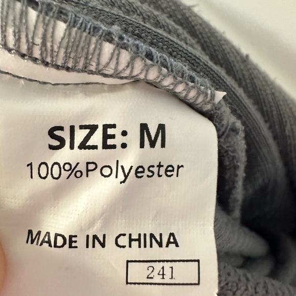 Women's Gray Wide-Leg Corduroy pants Size Medium - Picture 4 of 8